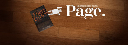 A book with a small figure made of paper and the title Page.