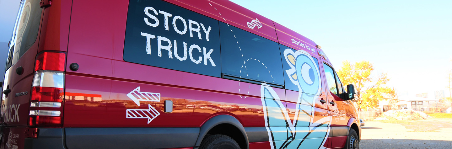 Meet the Library’s Newest Story Truck